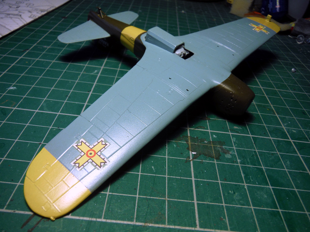 Here's one I didn't start earlier - Heller 1/72 P.Z.L. P 23