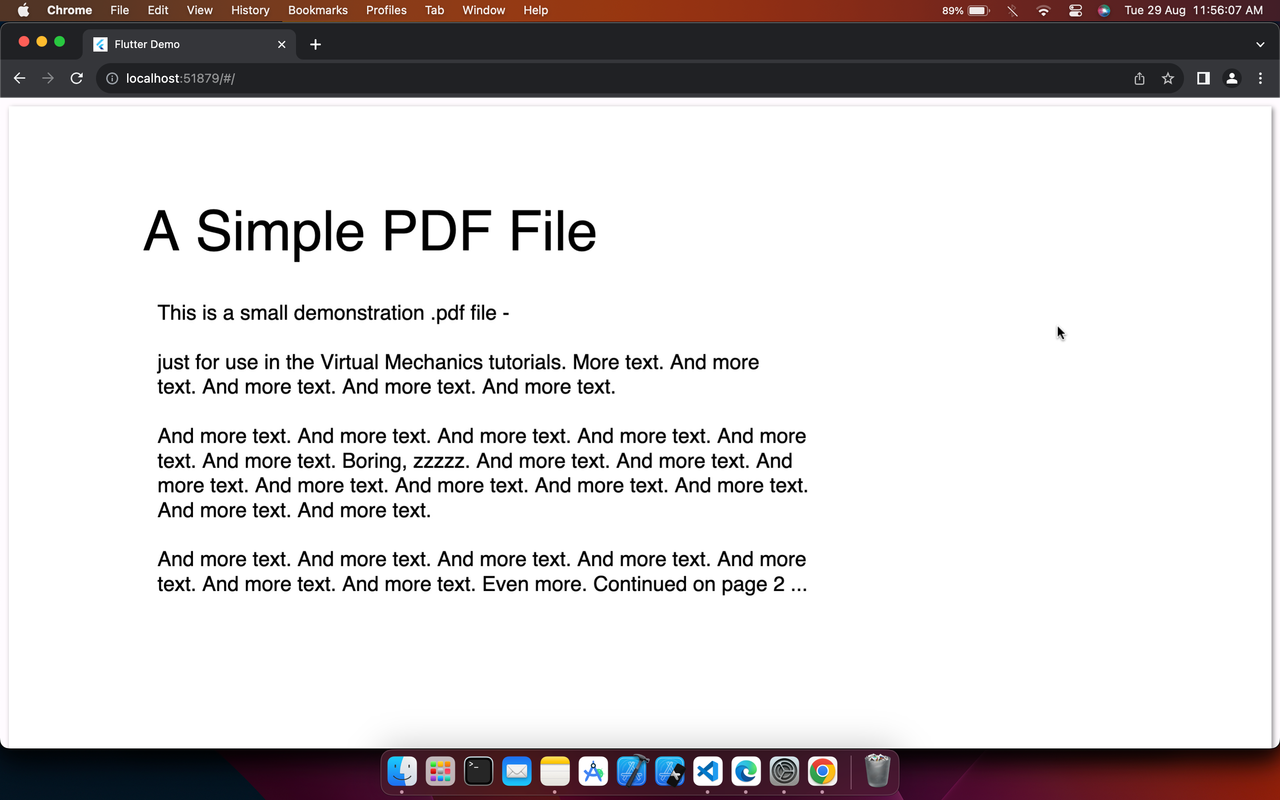 open source Flutter Web PDF Viewer using network file link solution ...