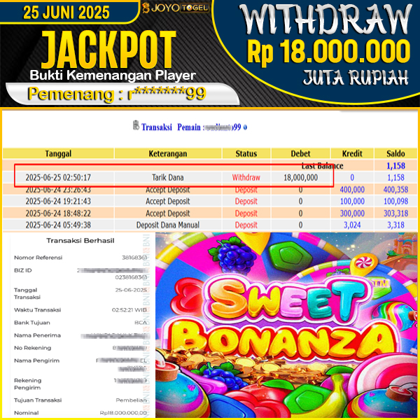 jackpot-slot-sweet-bonanza-pragmatic-play-rp-18000000--dibayar-lunas-di-joyotogel