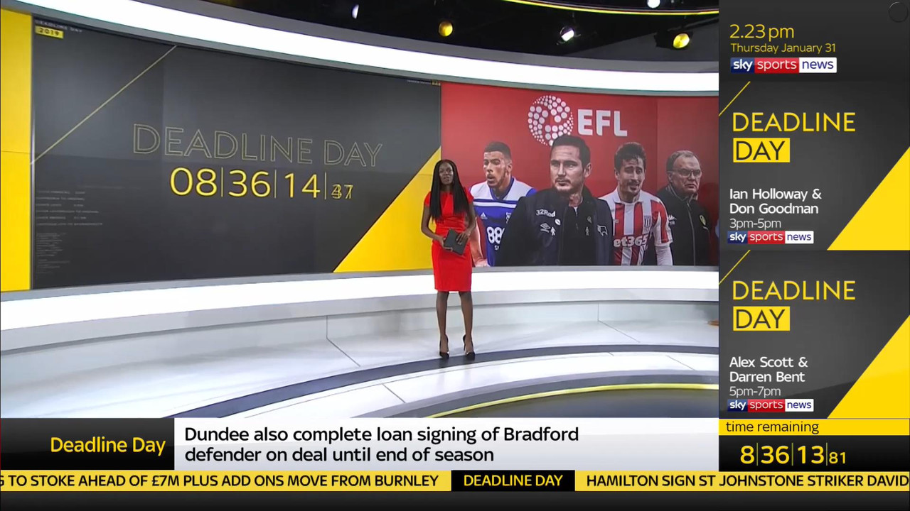 31 January - 14.00.00 - Deadline Day. All the latest news from t
