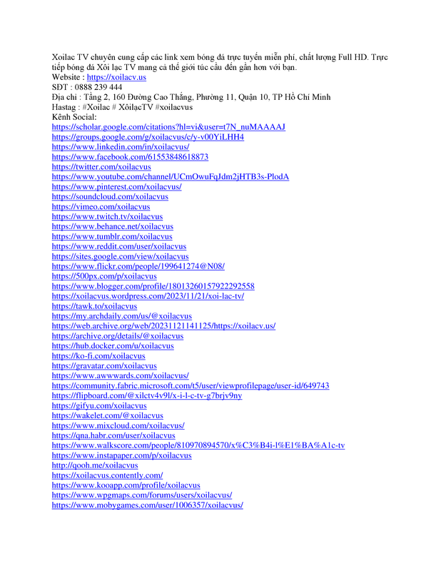 Xoilac - Xôi lạc TV
