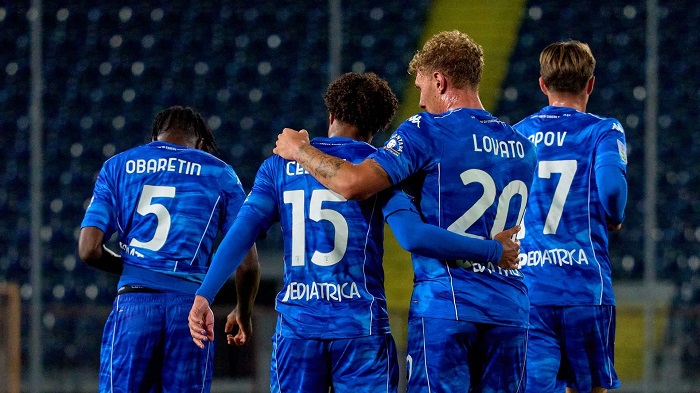 Carrarese Calcio 1908 vs Empoli, 02h30 ngày 24/01