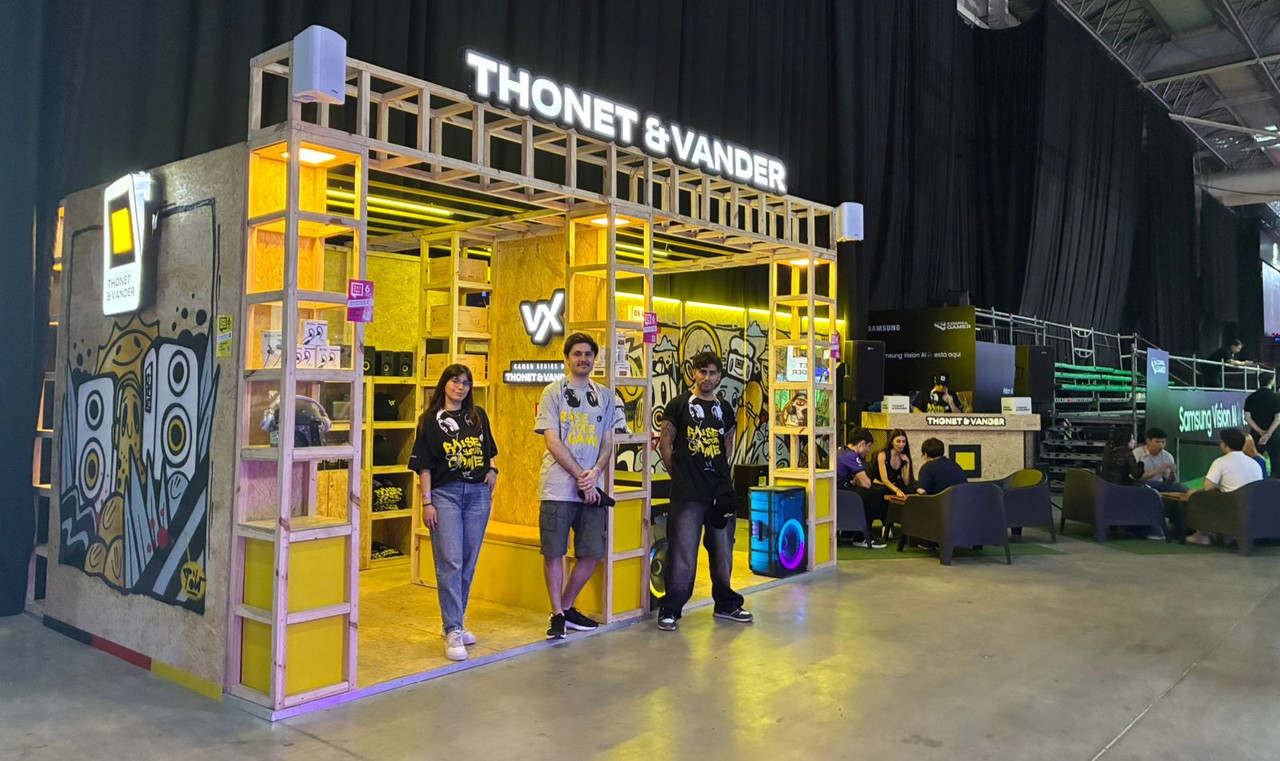 Thonet & Vander brilló en AGS VISA 2025 con una experiencia sonora que fusionó gaming, música y sustentabilidad