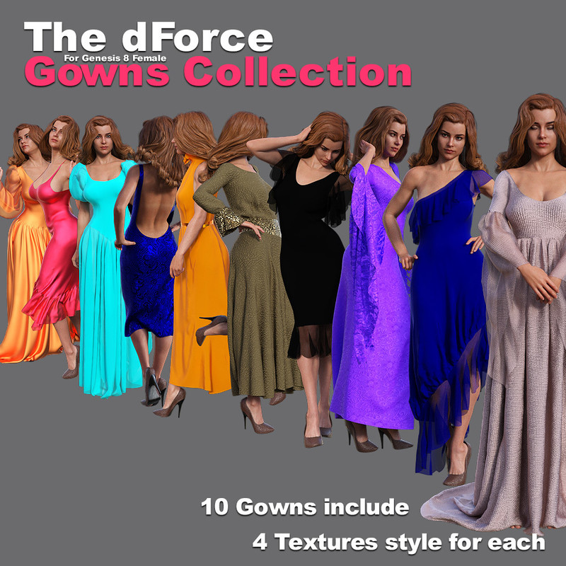 The dForce Gowns Collection for G8