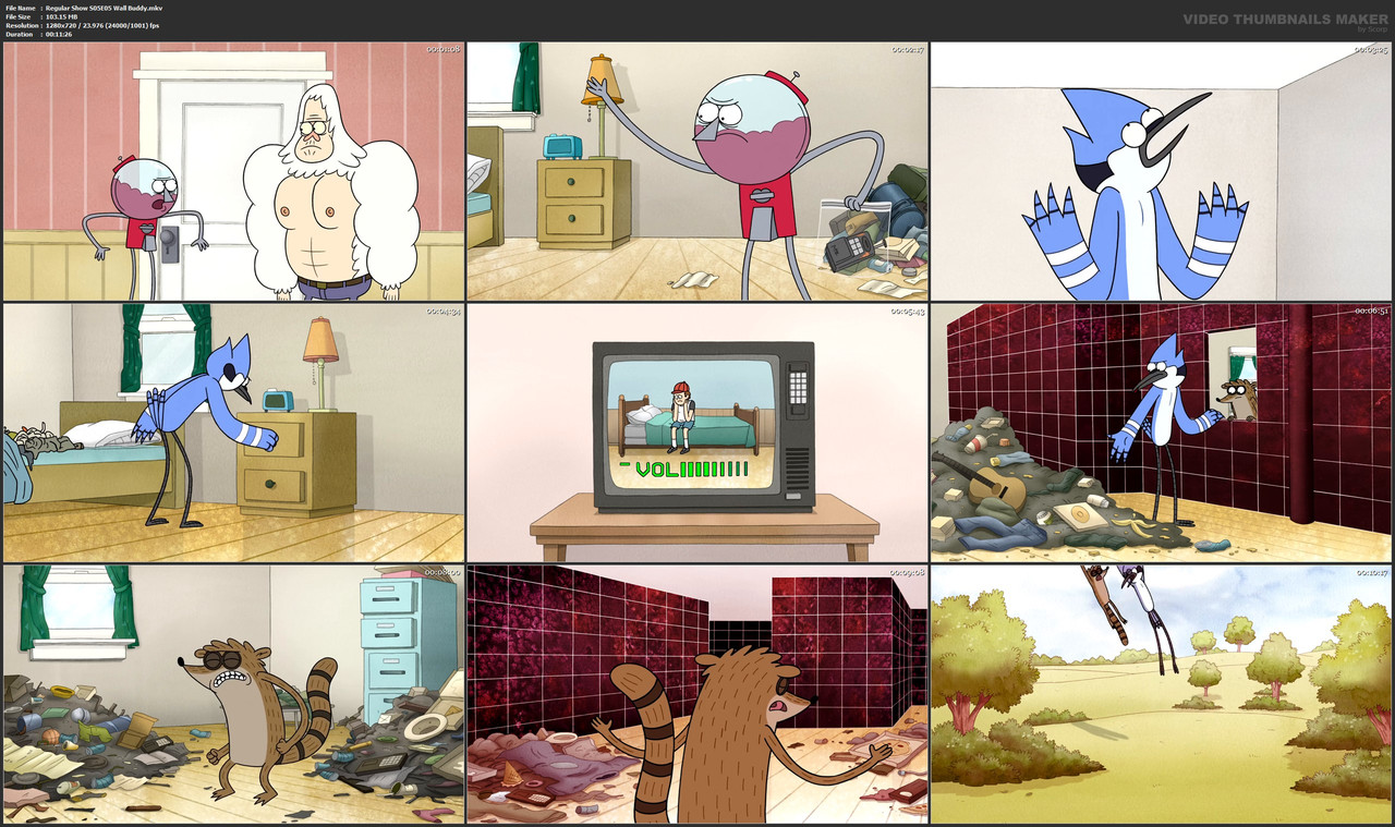 Regular Show S05E05 Wall Buddy.mkv