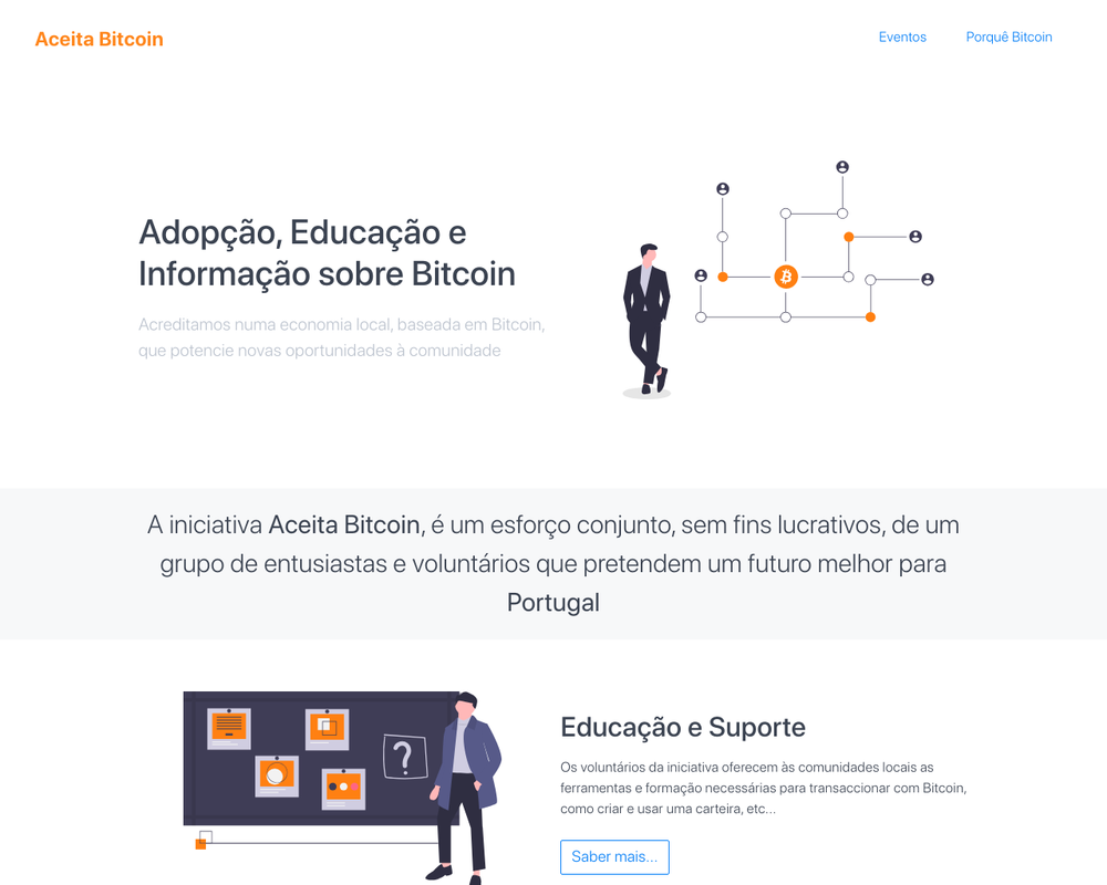 Aceita Bitcoin