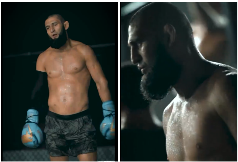 Вижте как Хамзат Чимаев се готви за Робърт Уитакър