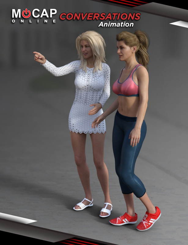 00 main conversations animation collection victoria 8 daz3d