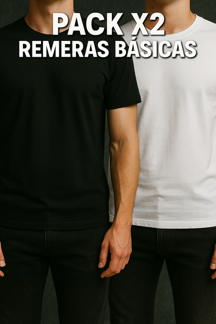 Oferta pack remeras
