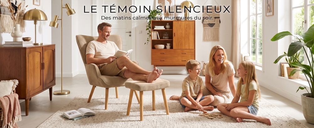 Modern Scandinavian Style Armchair