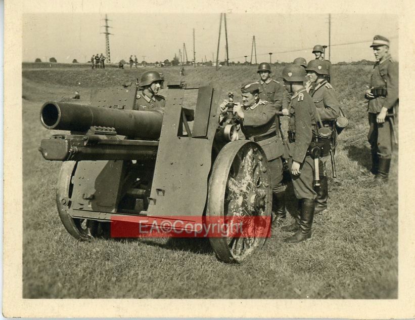 Artillerie Geschütz Haubitze Foto