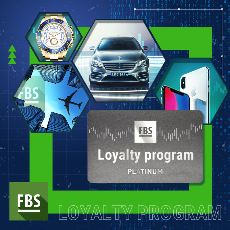 مع برنامج الولاء من FBS يمكنك ربح نقاط أثناء تداولك!  Loyalty-program