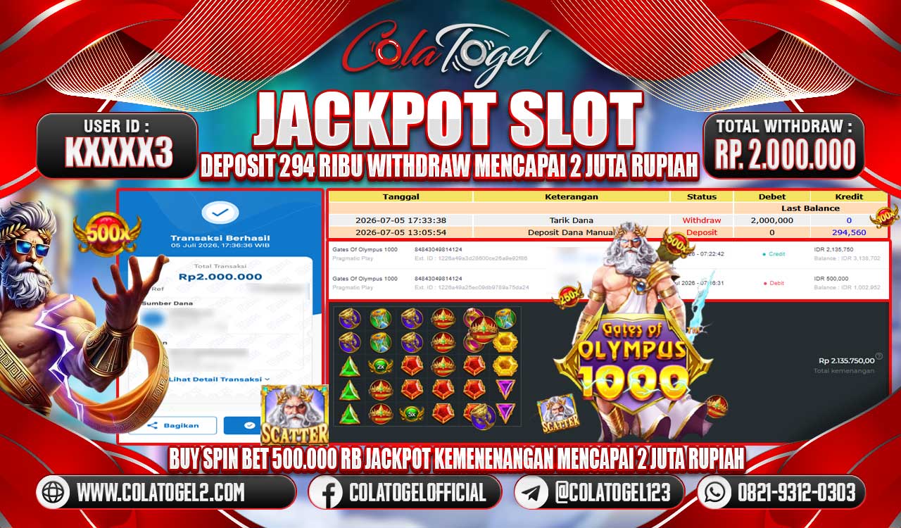 JACKPOT SLOT GACORR!!