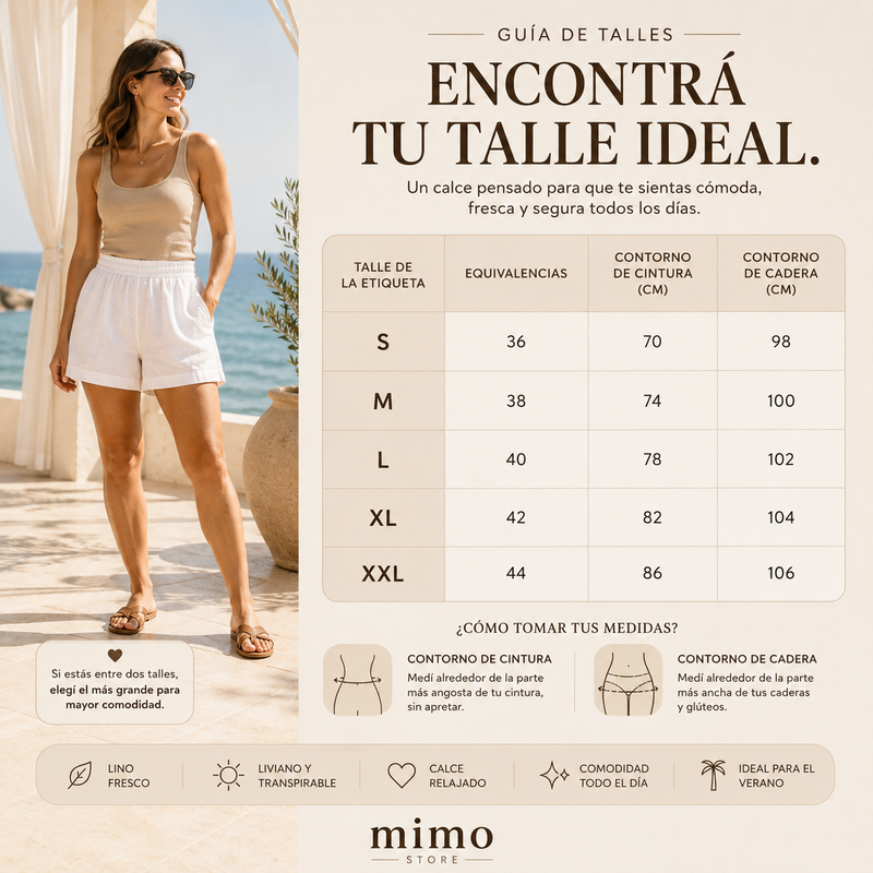 Short lino lifestyle MIMO