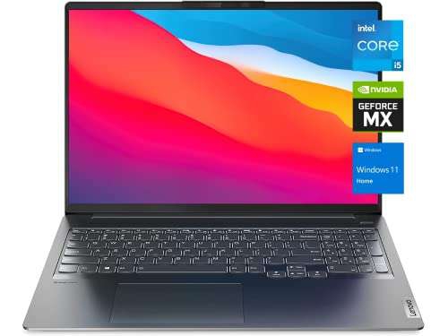 Amazon: Laptop Lenovo Ideapad 5i Pro 2022 16 QHD 2.5K IPS,100%sRGB, i5-11300H, GeForce MX450, 8GB RAM, 512GB SSD NVME, WiFi 6, WiN 11 Home 