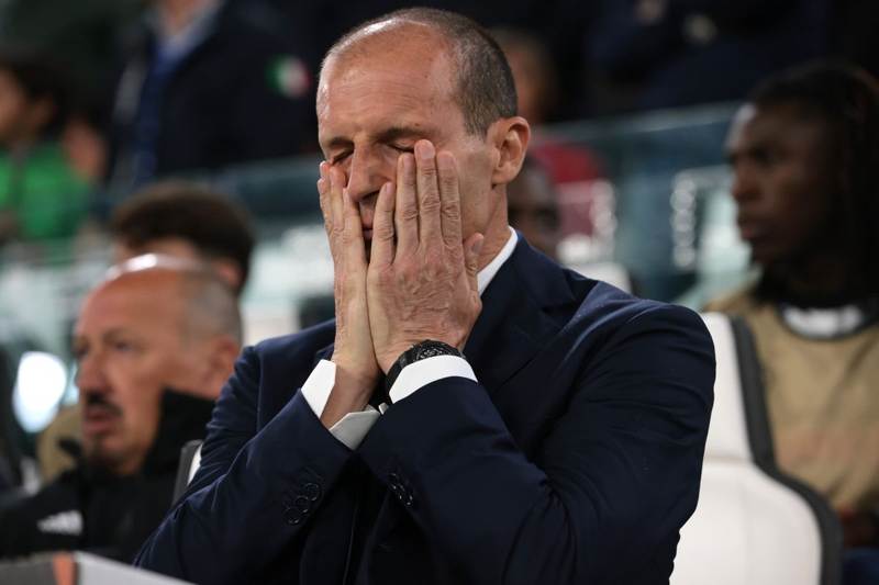 infortunati juventus allegri non felice