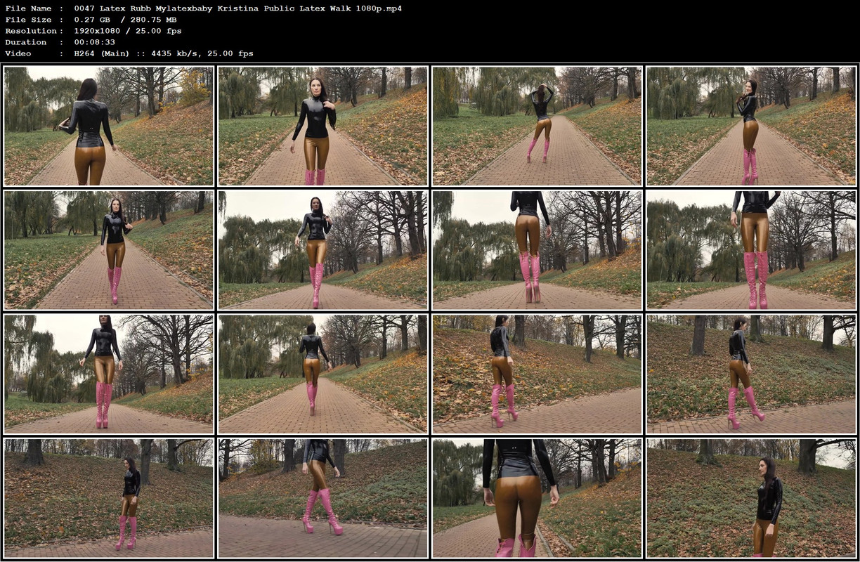 0047 Latex Rubb Mylatexbaby Kristina Public Latex Walk 1080p.mp4