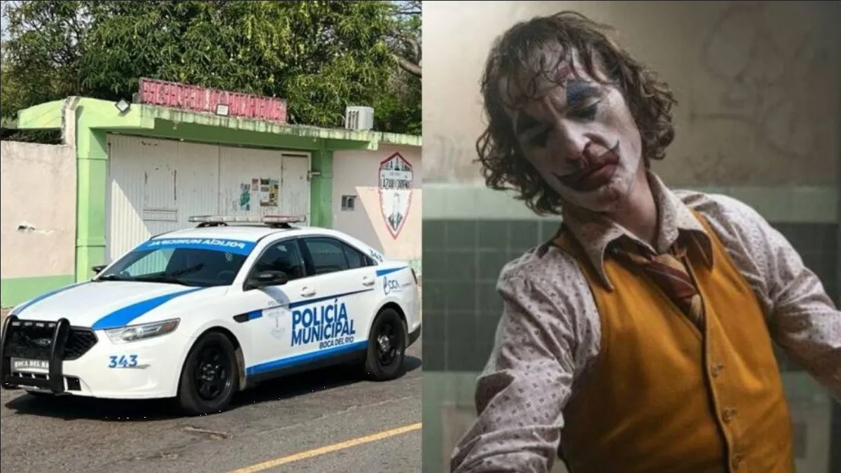 Estudiante disfrazado del Joker ataca a su maestro con un cuchillo