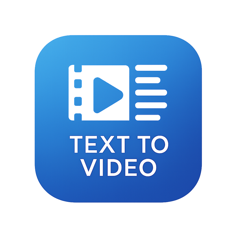 Text To Video Icon