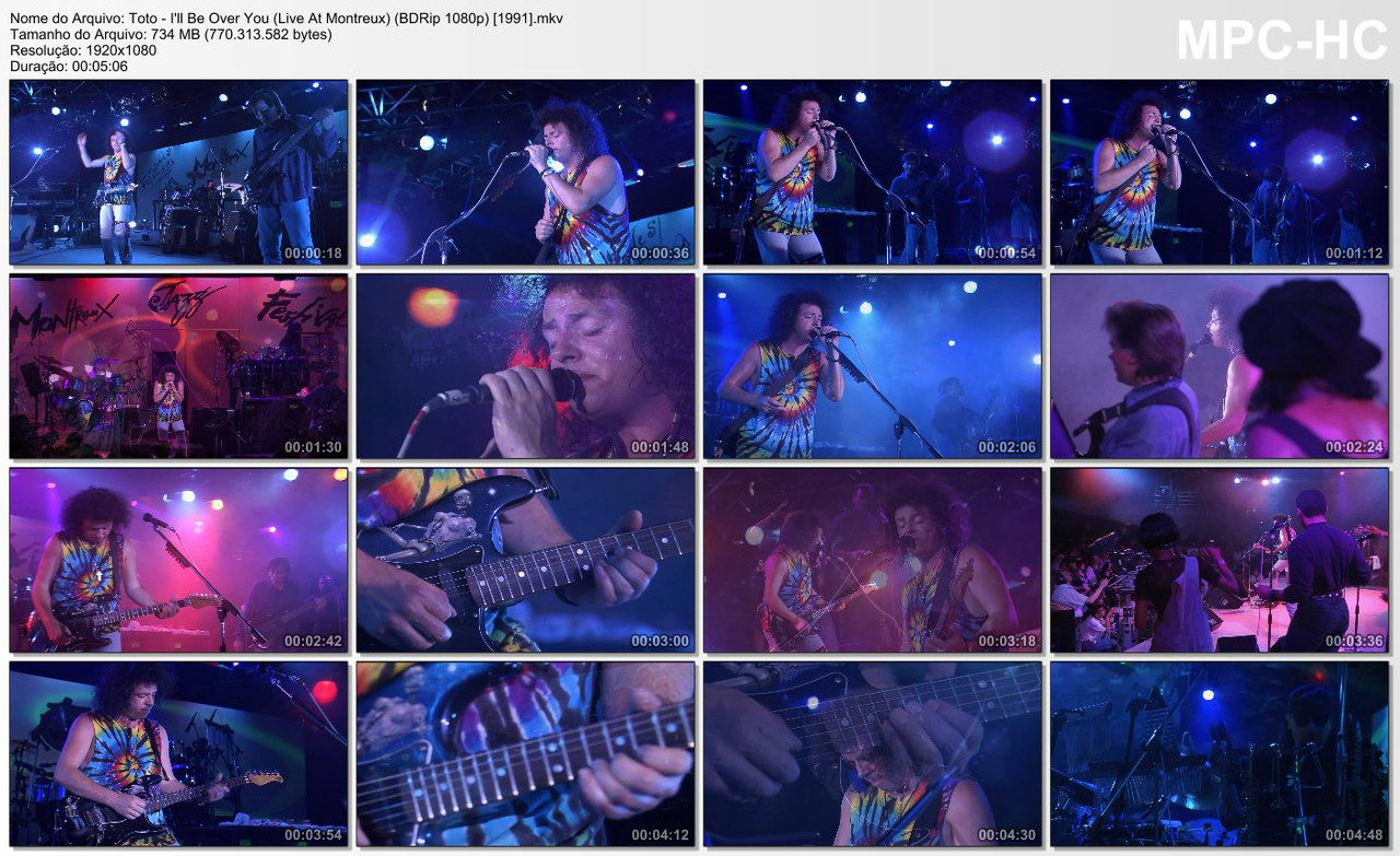 Toto - I'll Be Over You (Live At Montreux) (BDRip 1080p) [1991]