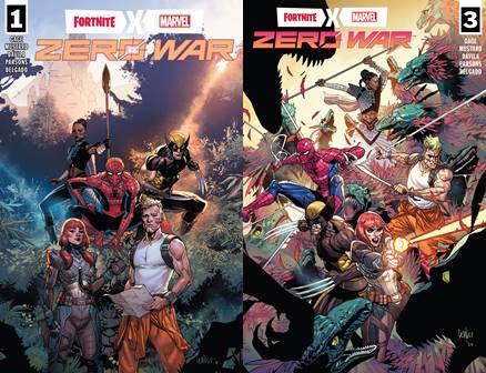 Fortnite X Marvel - Zero War #1-5 (2022) Complete