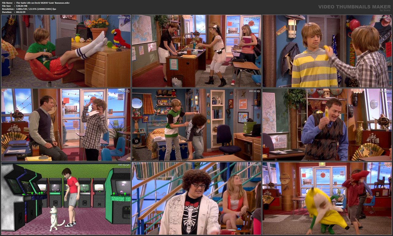 The Suite Life on Deck S02E07 Goin' Bananas.mkv