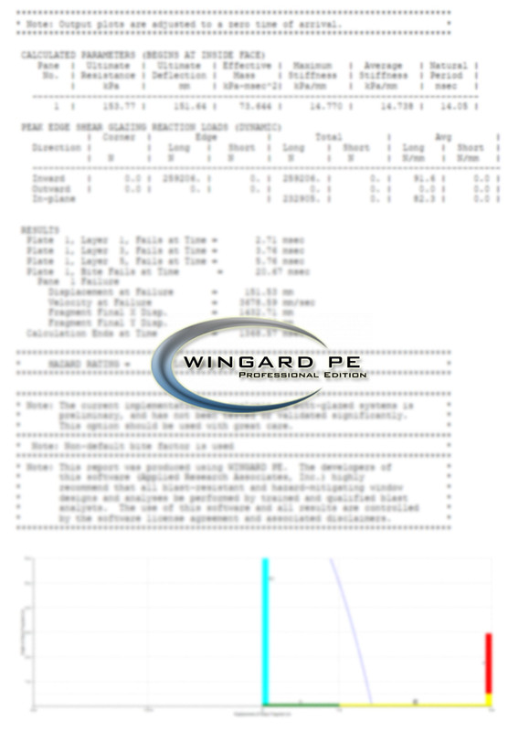 Blast glass reports and consultancy