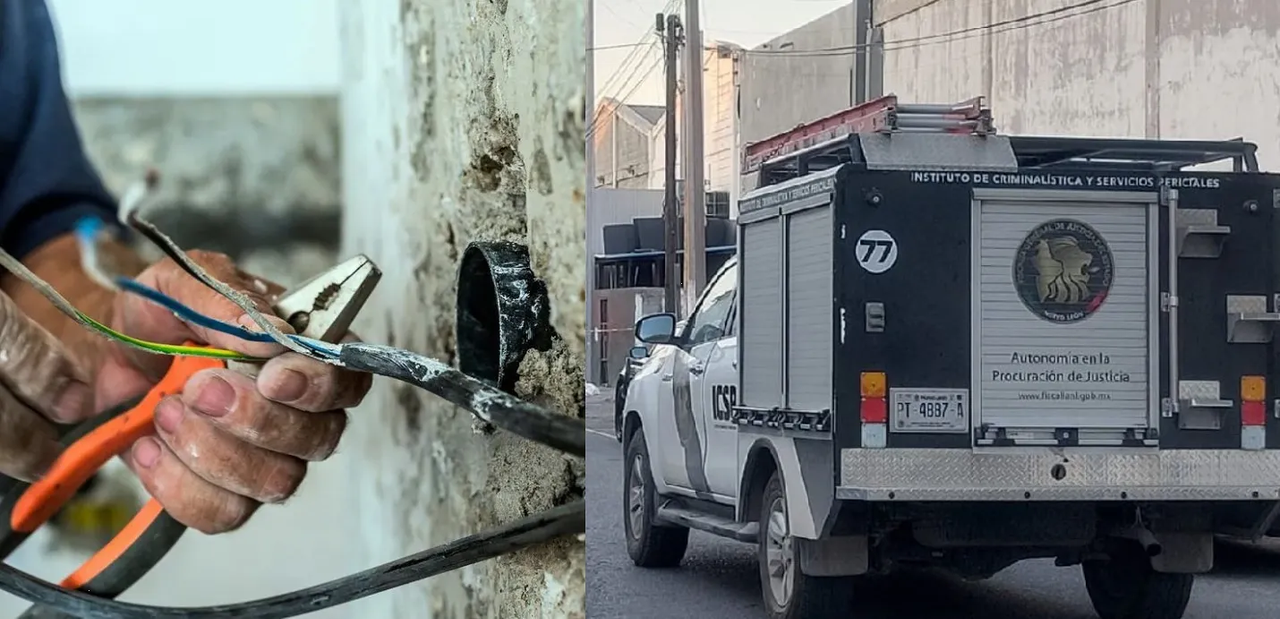Ladrón se electrocuta por intentar robar en una bodega de Monterrey
