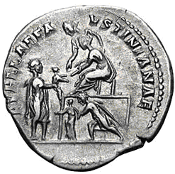 Glosario de monedas romanas. PUELLAE FAUSTINIANAE. 3