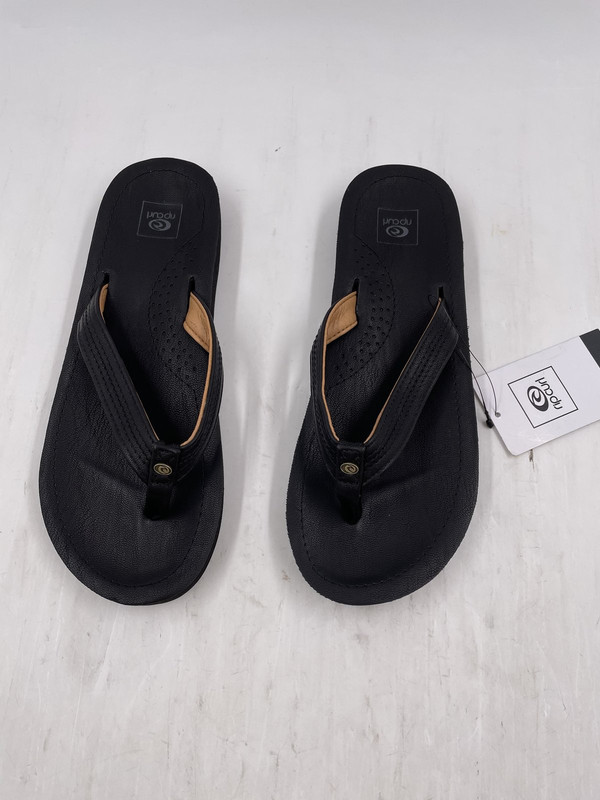 RIP CURL FLIP FLOPS MEN SIZE 8 BLACK