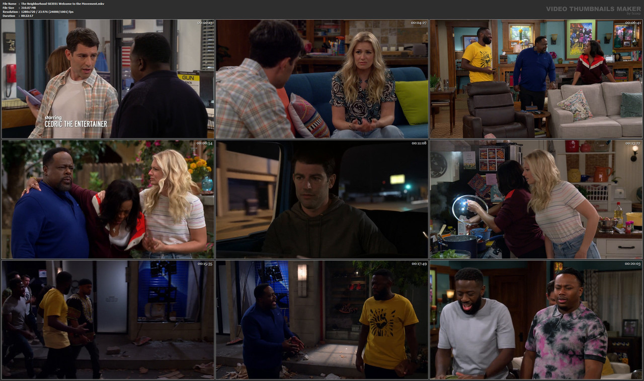 The Neighborhood S03E01 Welcome to the Movement.mkv