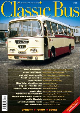 Classic Bus - Issue 182 - December 2022 - January  2023