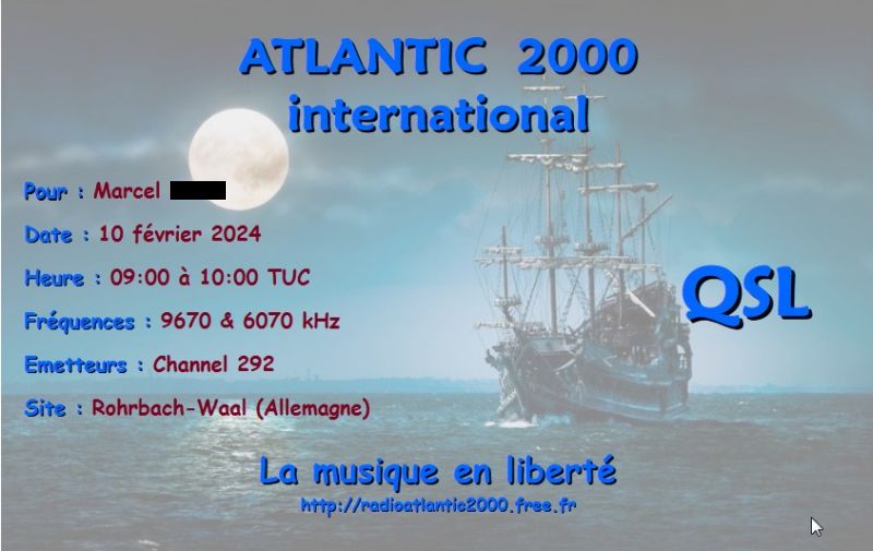 Qsl Atlantic 2000 International E-QSL-ATLANTIC-2000-10-2-24
