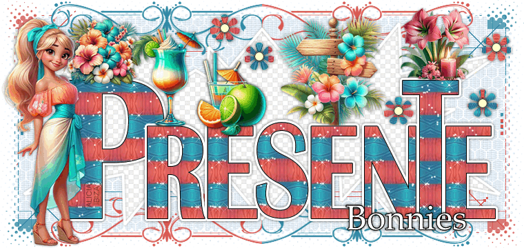 Presente Tropical Drink bonnies