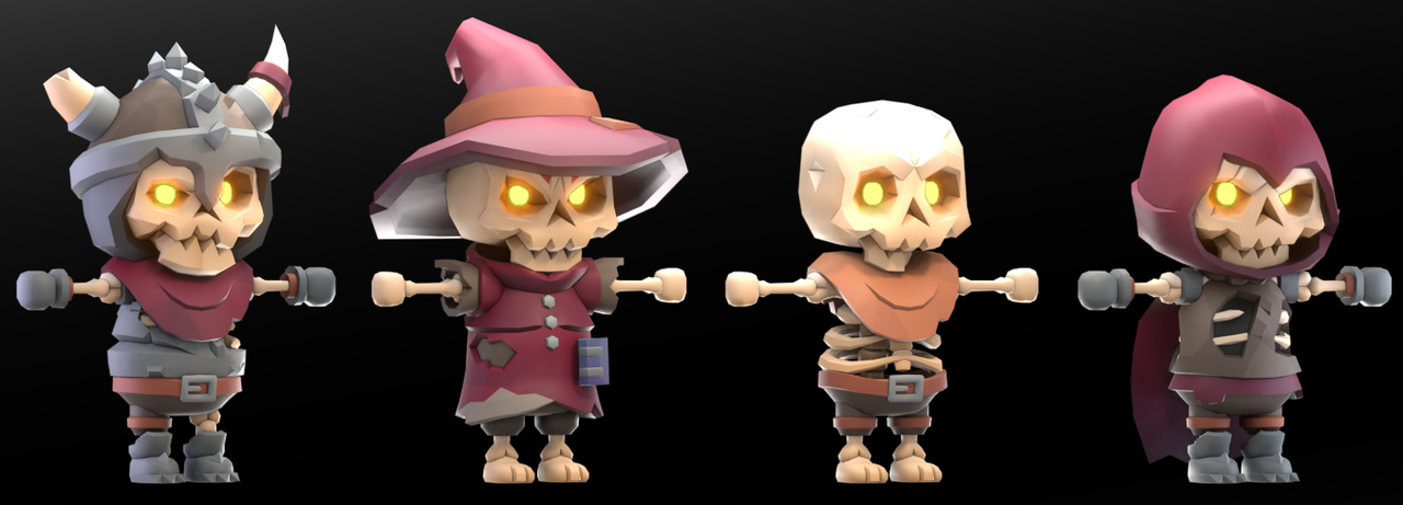 Skeleton Enemies