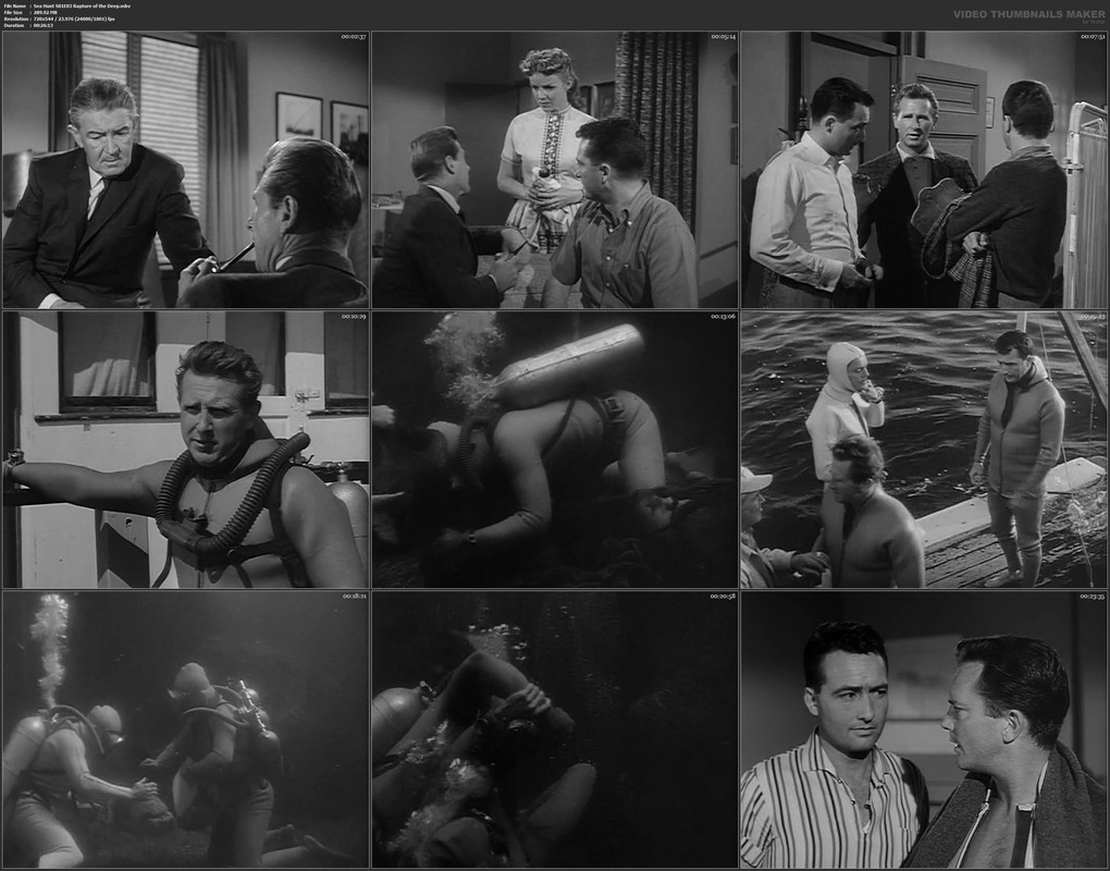 Sea Hunt S01E03 Rapture of the Deep.mkv