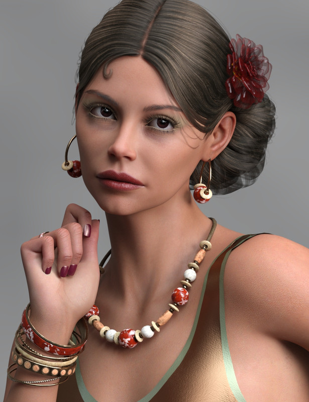 AN Triana HD and Triana Flamenca Dress for Genesis 8.1 Female AN Triana HD and Triana Flamenca Dress for Genesis 8.1 Female