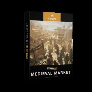 KitBash3D Props: Medieval Market
