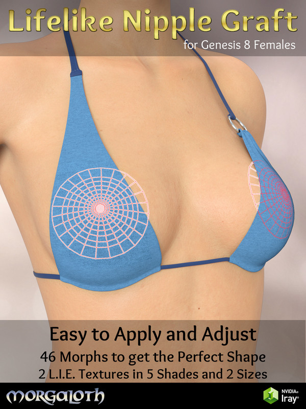 Lifelike Nipple Graft for Genesis 8 Females *UPDATED* Lifelike Nipple Graft for Genesis 8 Females *UPDATED*