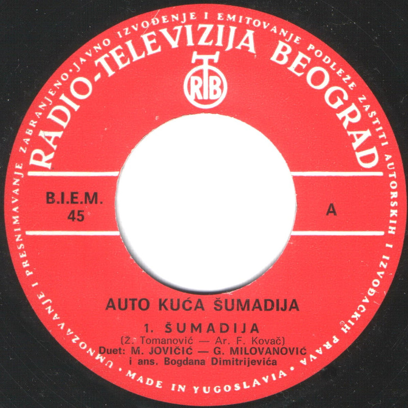 Grozda Milovanovic i Marko Jovicic 1971 sA