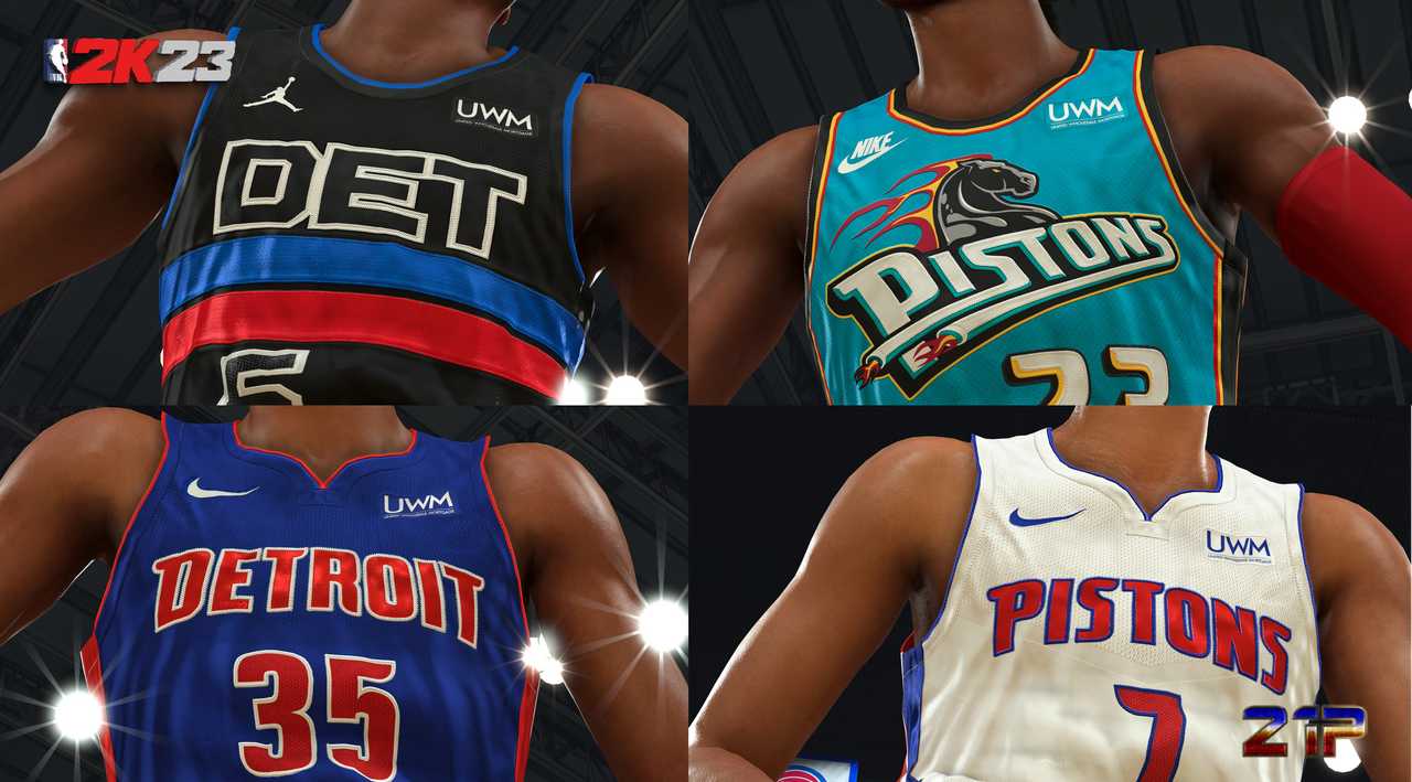 Basketball Jersey Mod - Pistons 33