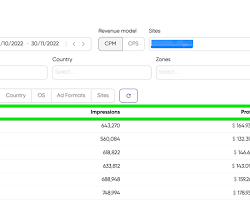Monetag Platform screenshot