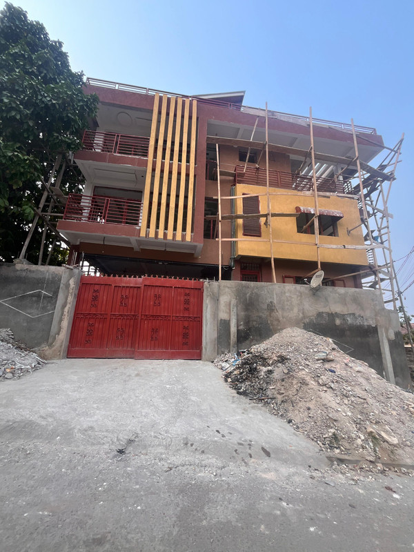 A large-scale commercial complex under construction.