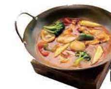 127. Sartén De Gambas Y Verduras Mixtas