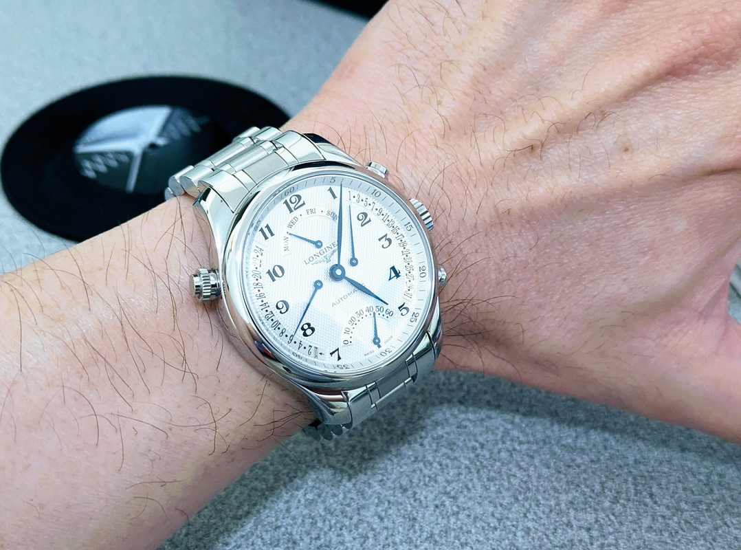 Longines Master Retrograde Seconds