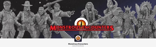 Monstrous Encounters - Collection 3D Printable Miniatures 2021-2023