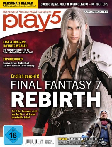 Cover: Play5 Das Playstation Magazin No 04 2024