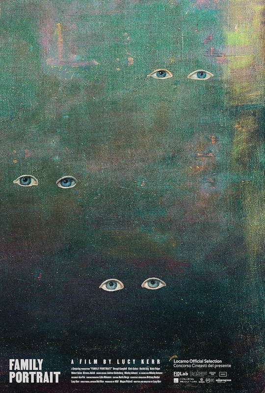 Family Portrait (2023) movie poster featuring a distressed woman