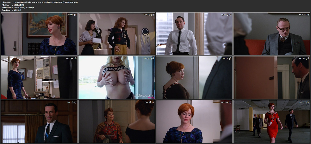 Christina Hendricks Sex Scene in Mad Men (2007-2015) S05 CD02.mp4