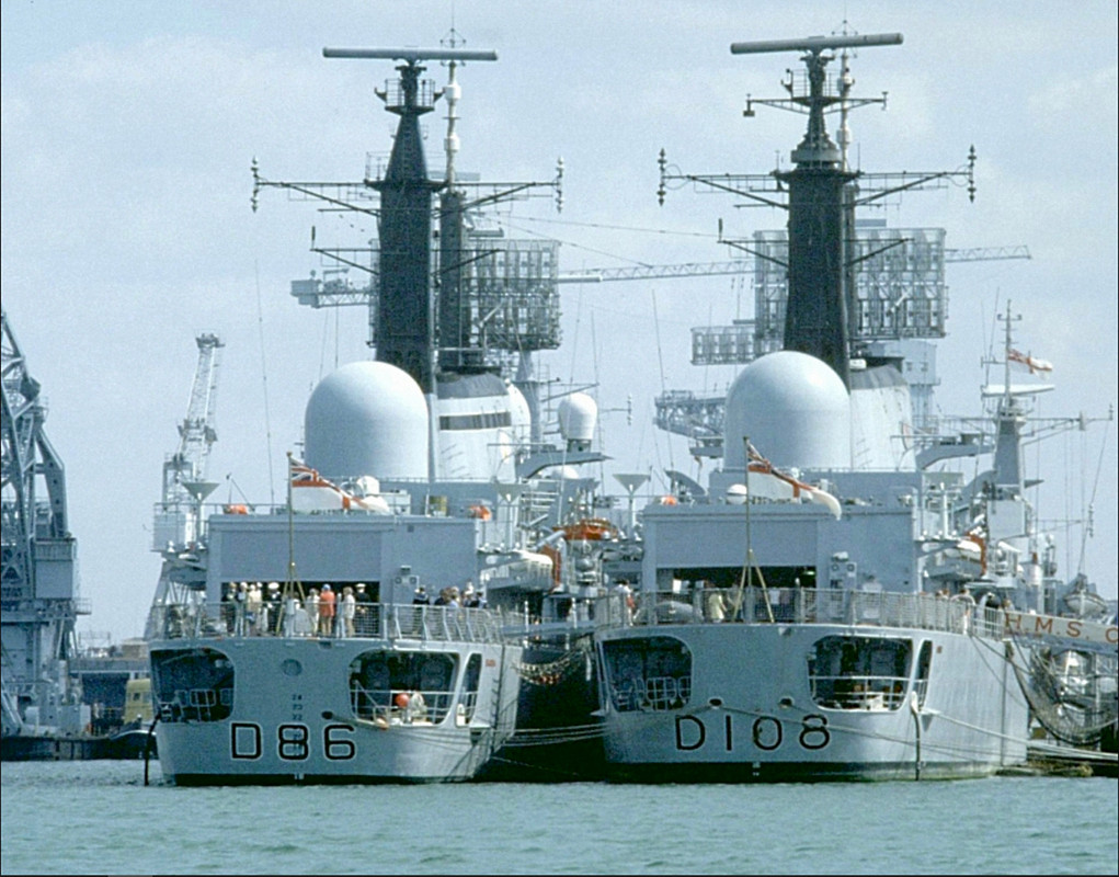 HMS Birmingham и HMS Cardiff